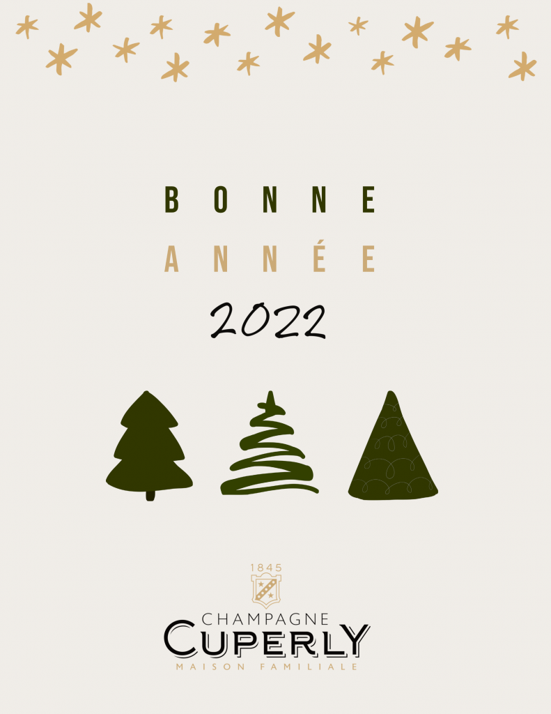 Bonne Année 2022 Champagne Cuperly