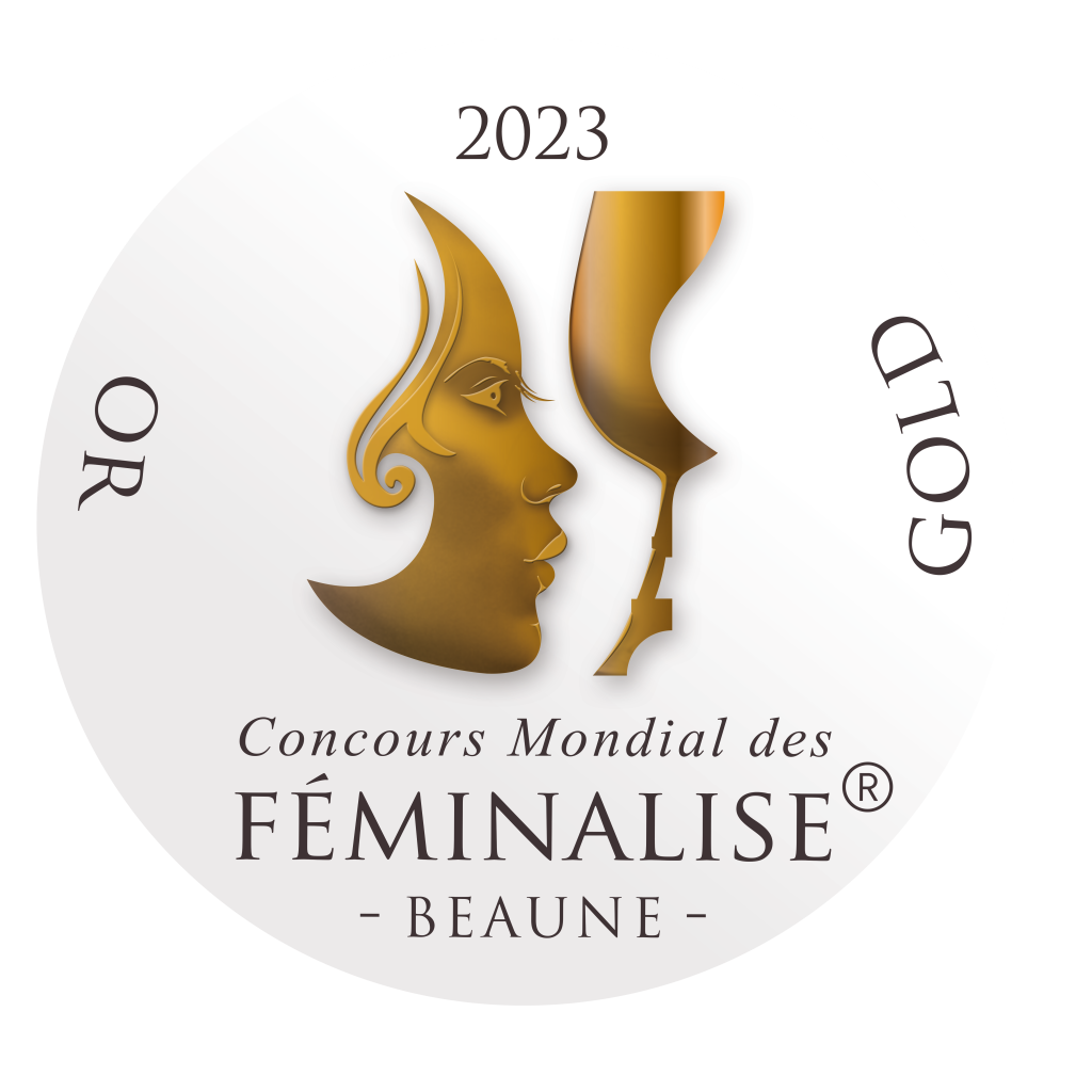 Médaille d'or Féminalise 2023 Champagne Cuperly